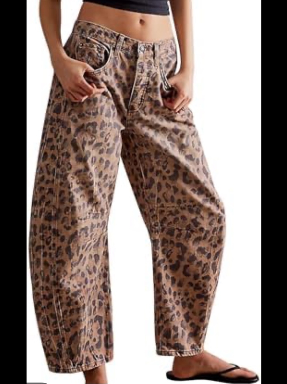 Free People Good Luck Barrel Jeans. NWOT. Size 29 - Picture 2 of 5